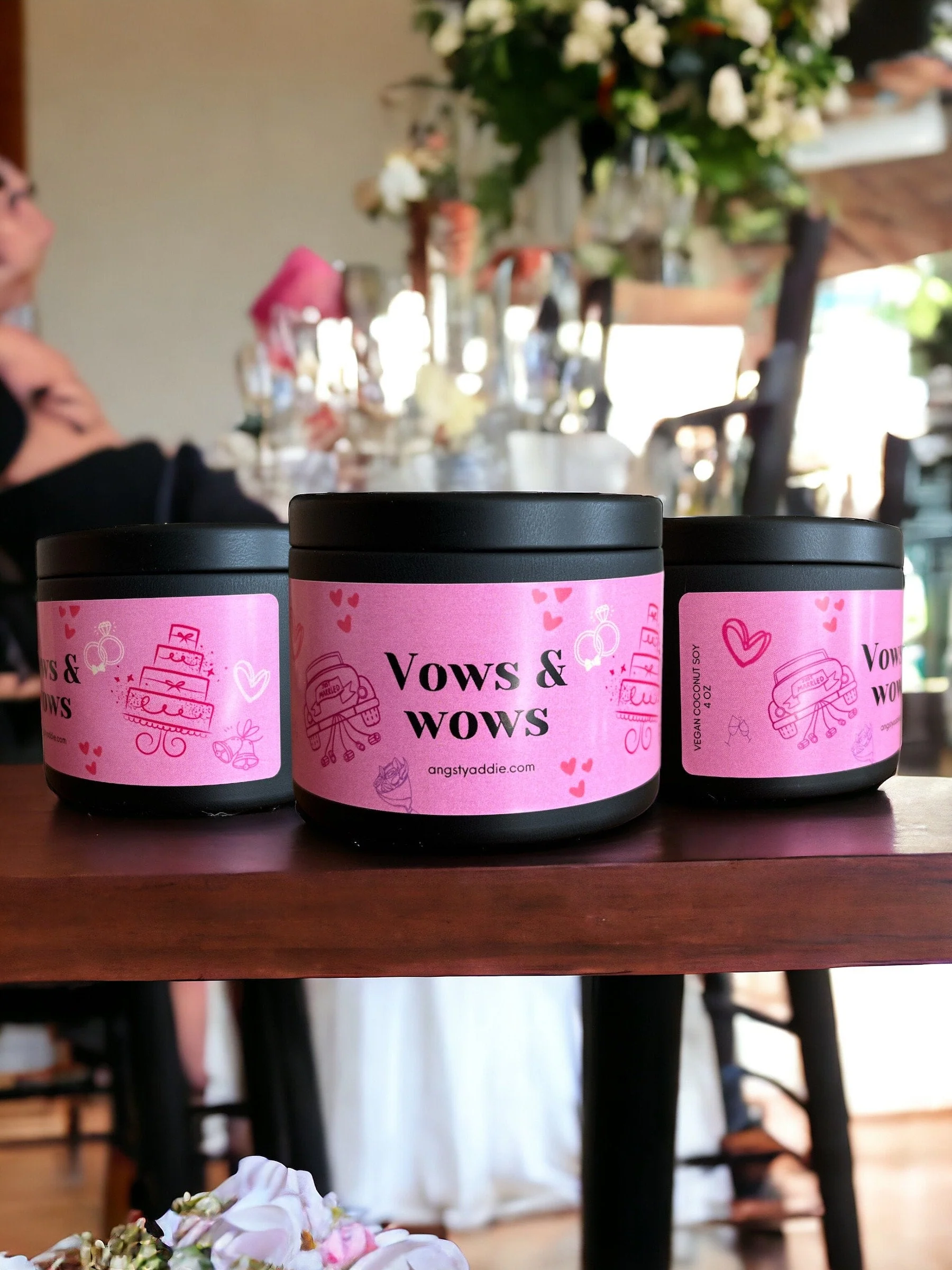 Vows + Wows bridal shower favors by Angsty Addie - Image 7