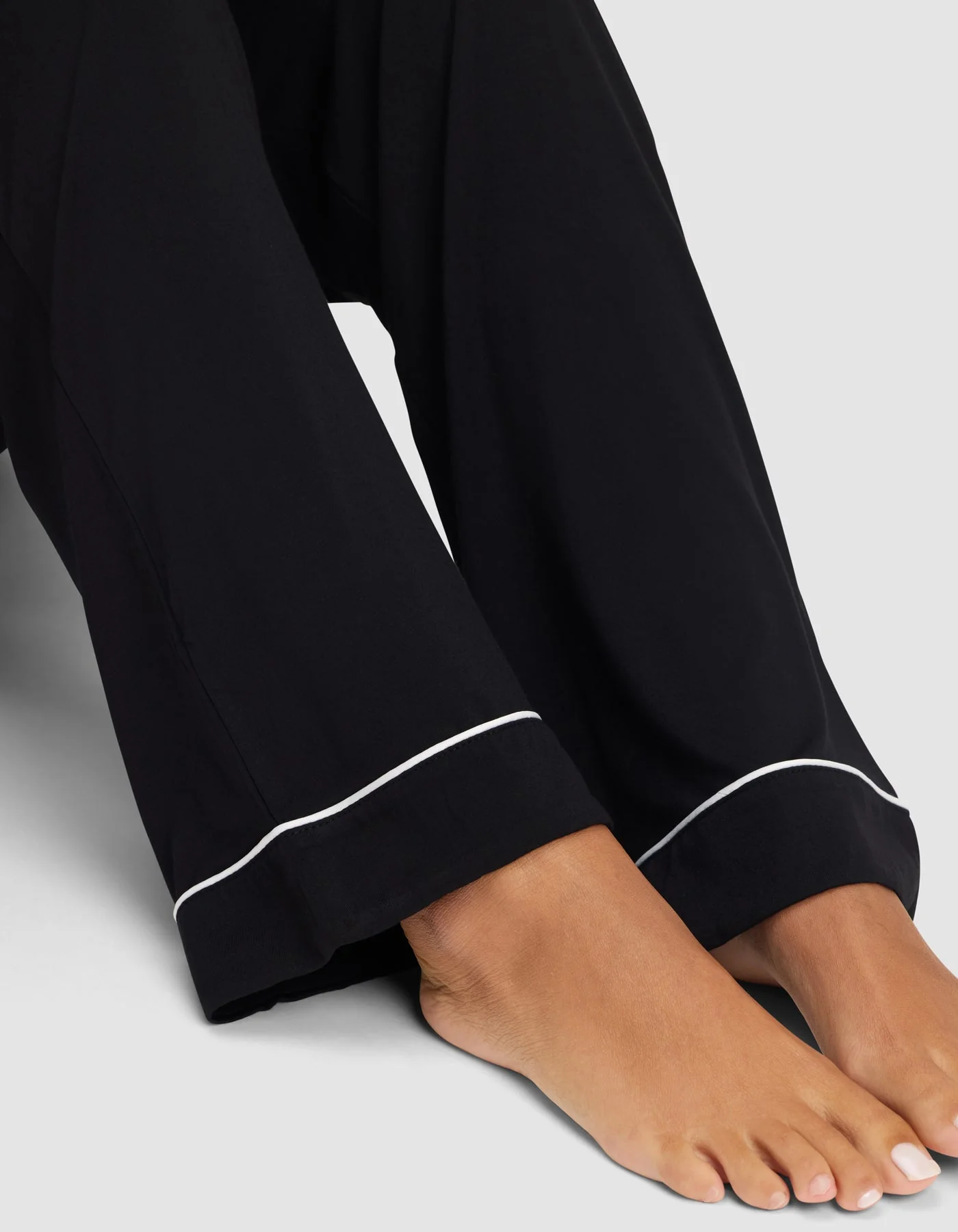 Women's Bamboo Stretch-Knit Long Sleeve Pajama Set TALL - Image 5