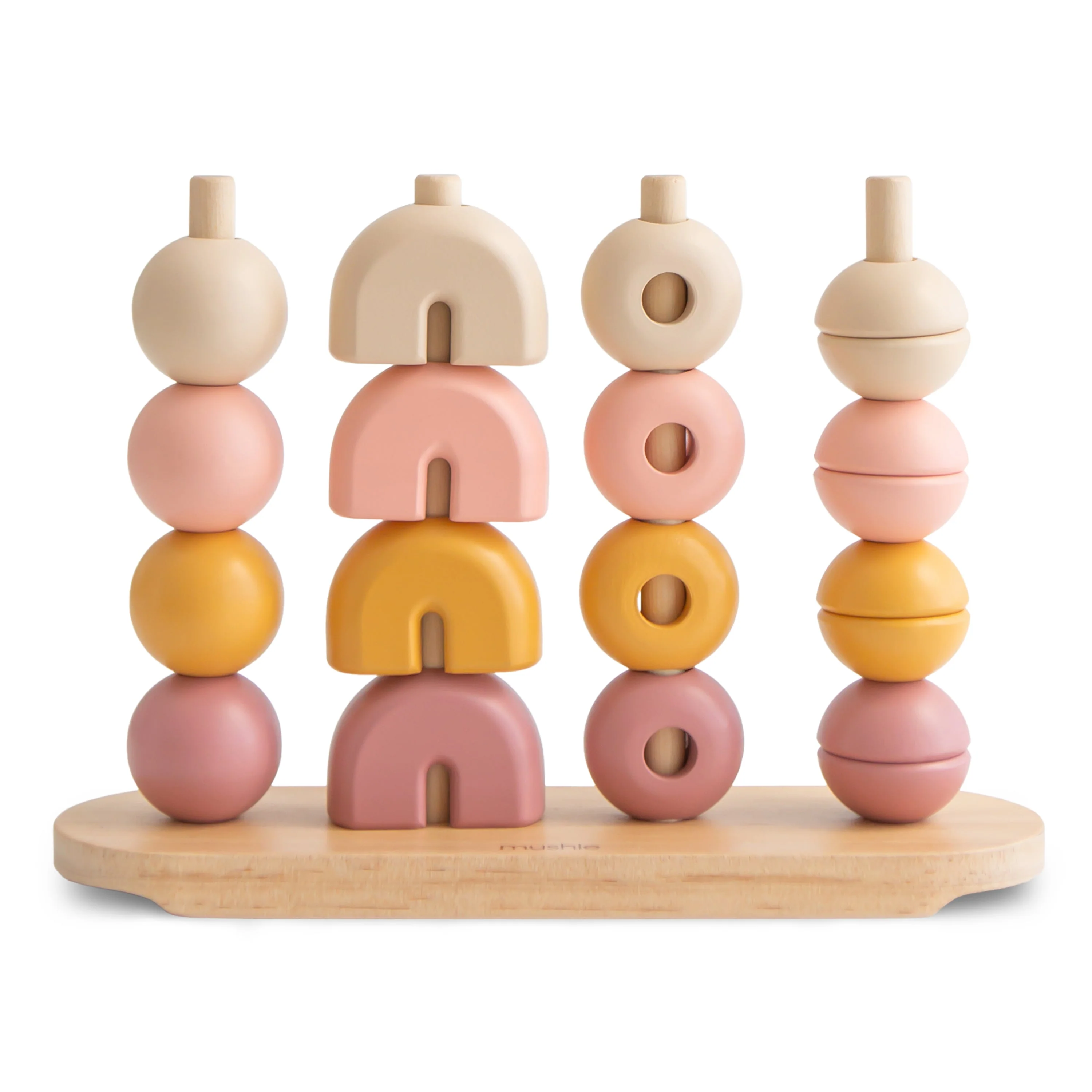 Wooden Multi Shape Stacker - Image 2