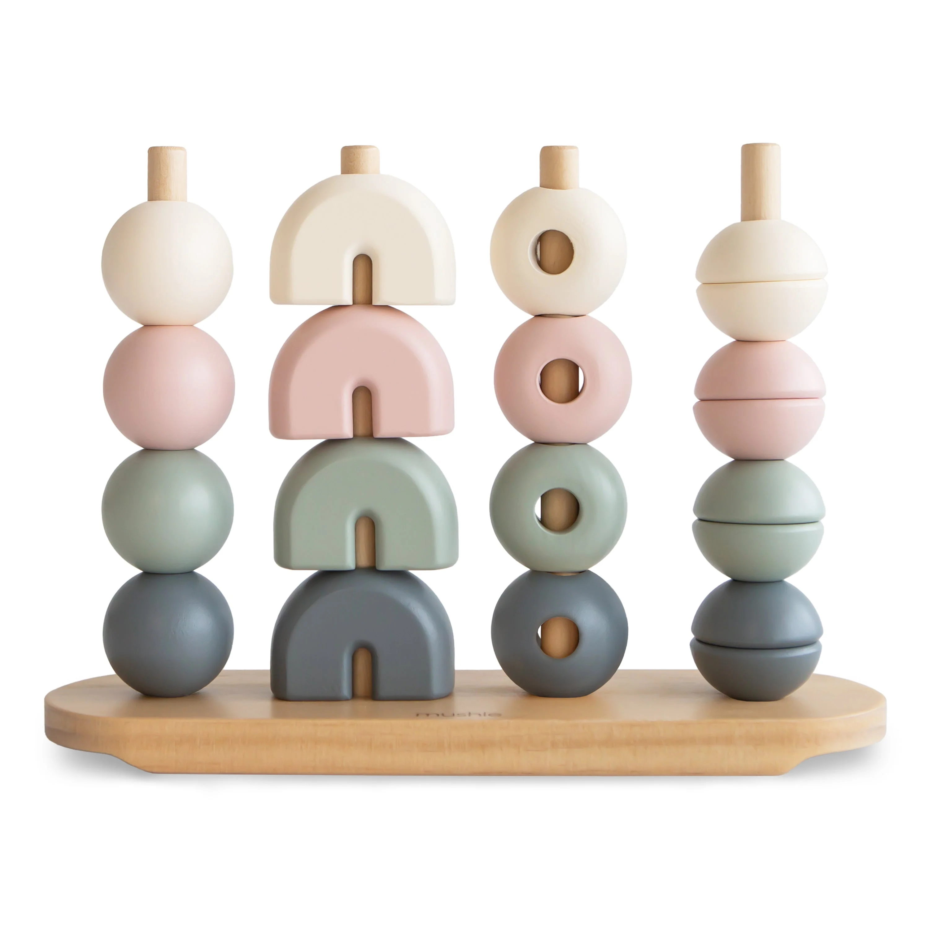 Wooden Multi Shape Stacker - Image 3