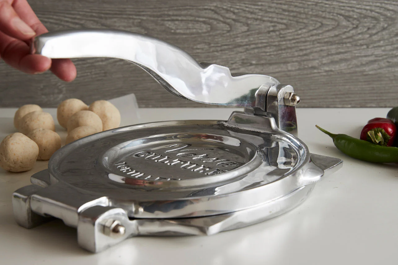 XL Tortilla Press - Polished Aluminum by Verve Culture - Image 2