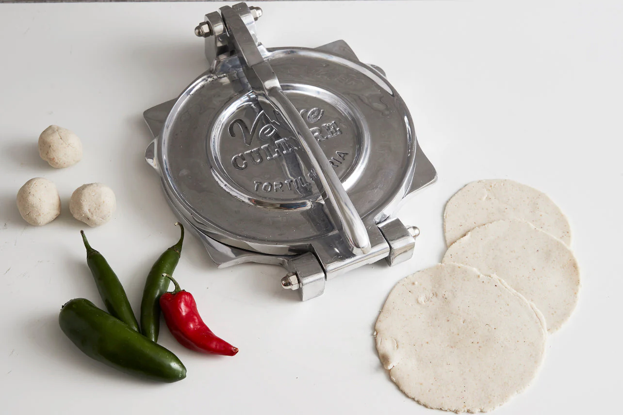 XL Tortilla Press - Polished Aluminum by Verve Culture - Image 5